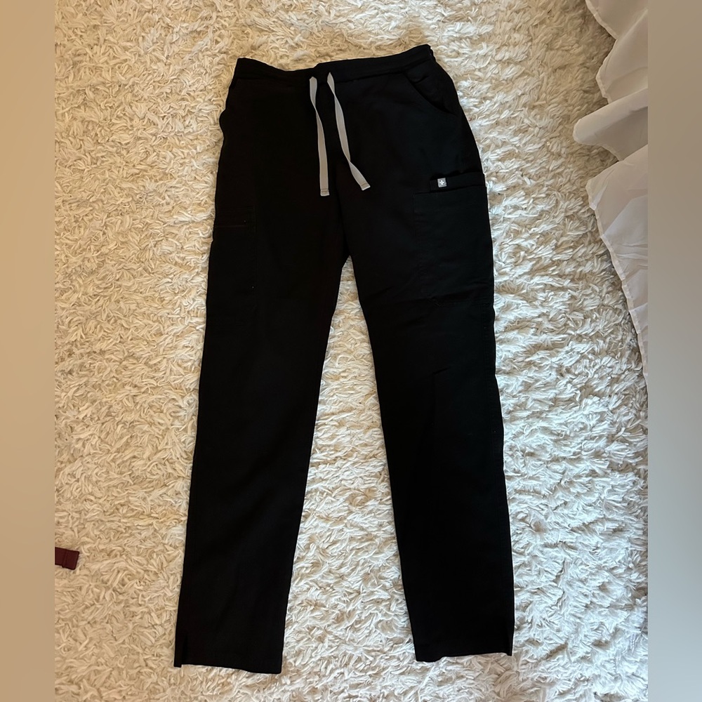 Figs XS BLACK SCRUB PANTS